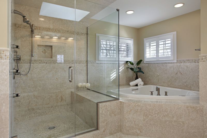 Modern Bathroom with New Bathtub